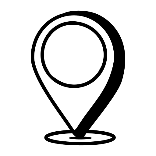 Pictogramme d'un ping de localisation